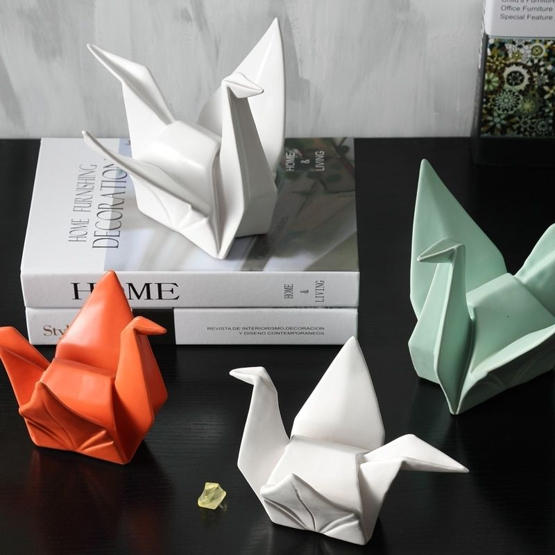 Origami -Papierstatue