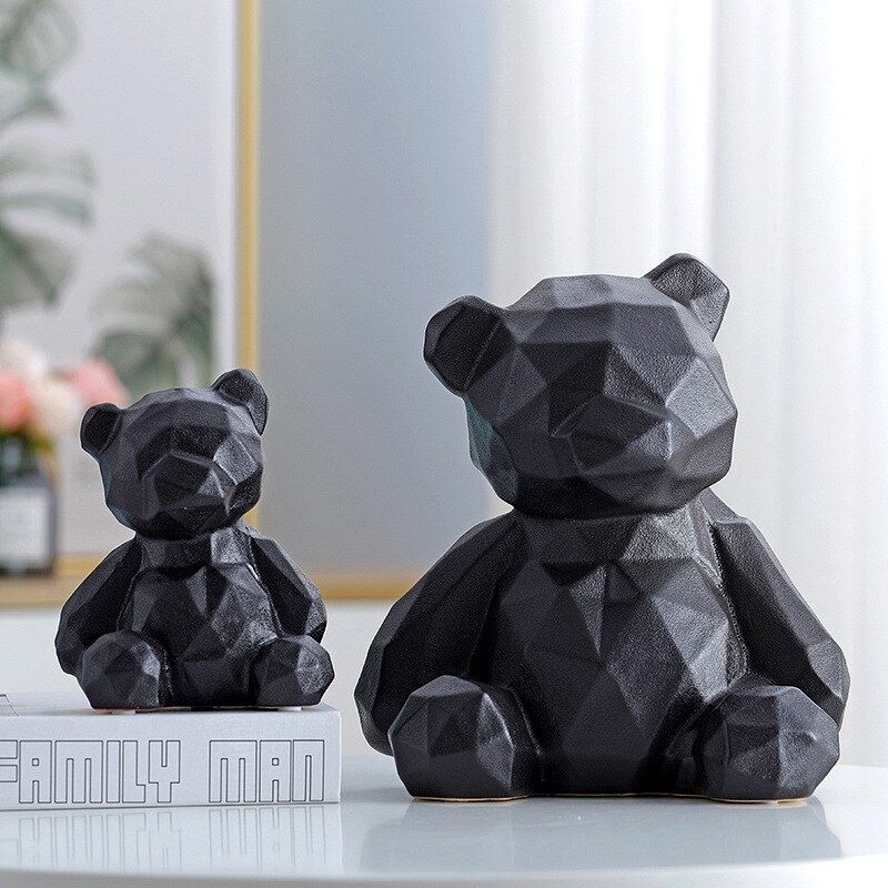 Origami Teddy Statue